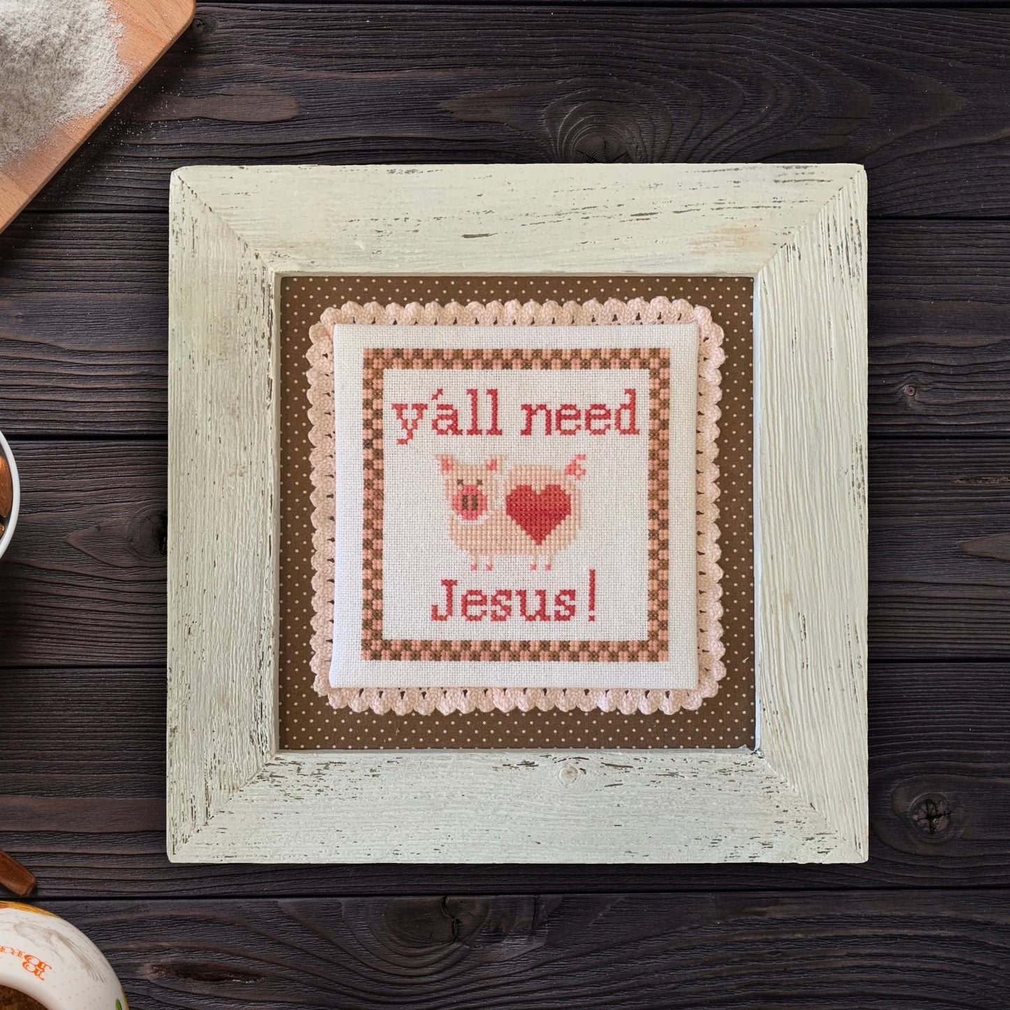 Ya'll Need Jesus Pattern