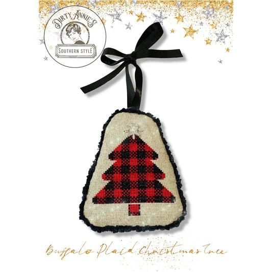 Christmas Tree Buffalo Plaid Pattern