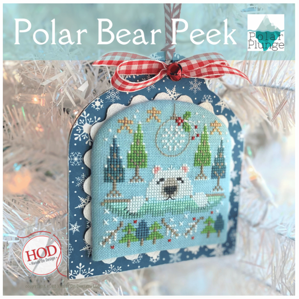 Polar Bear Peek Pattern