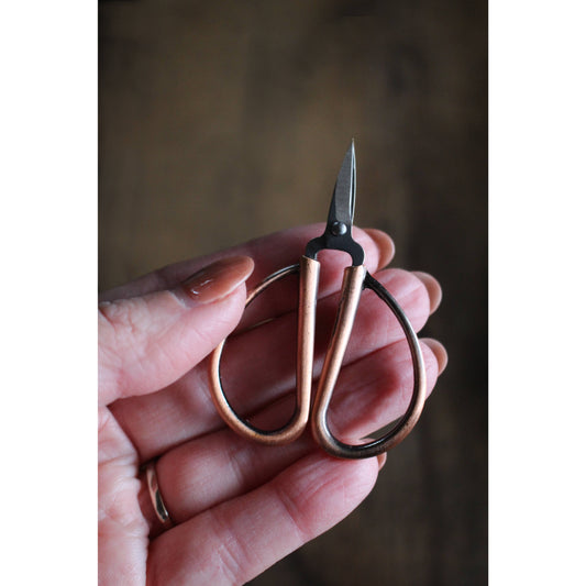 Mini Bonsai Snips Antique Copper