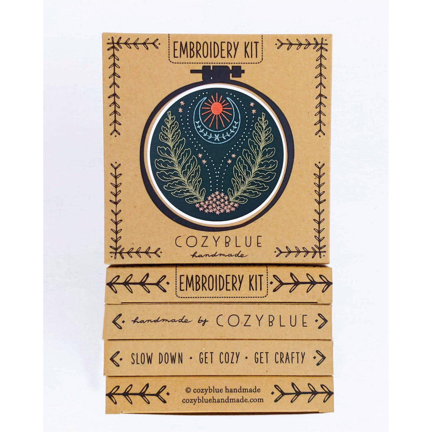 Blue Moon Embroidery Kit