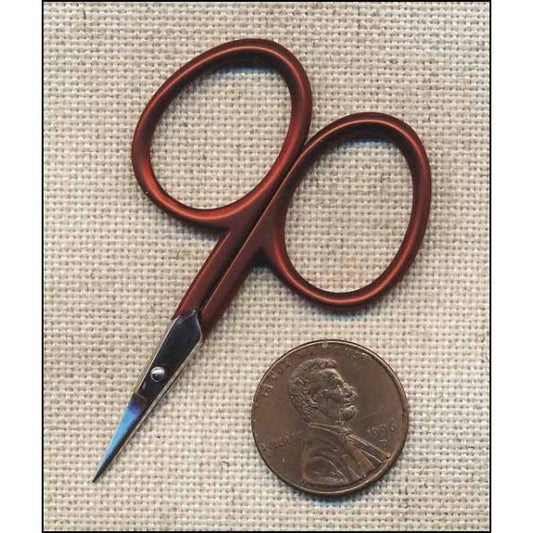 Bohin Mini Red Soft Touch 2.25" Embroidery Scissors #7860