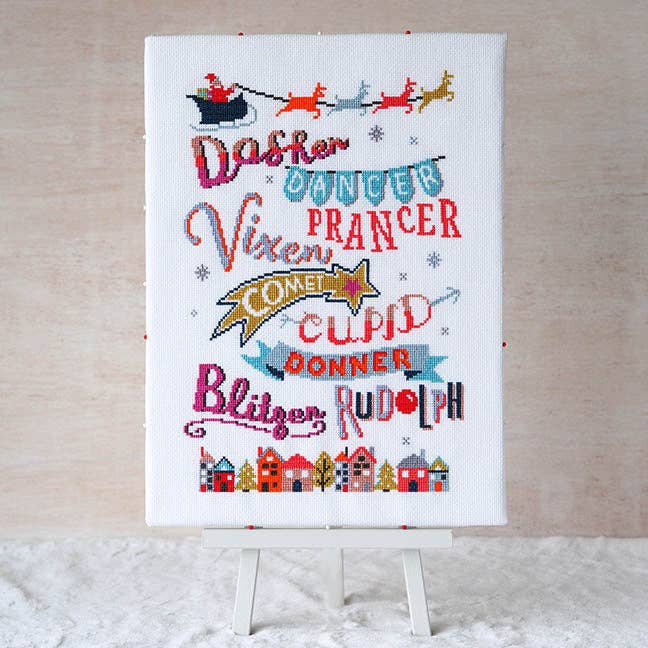 Dash Away - Christmas Cross Stitch Kit