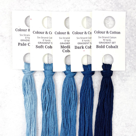 Gradient Thread Set Cobalt