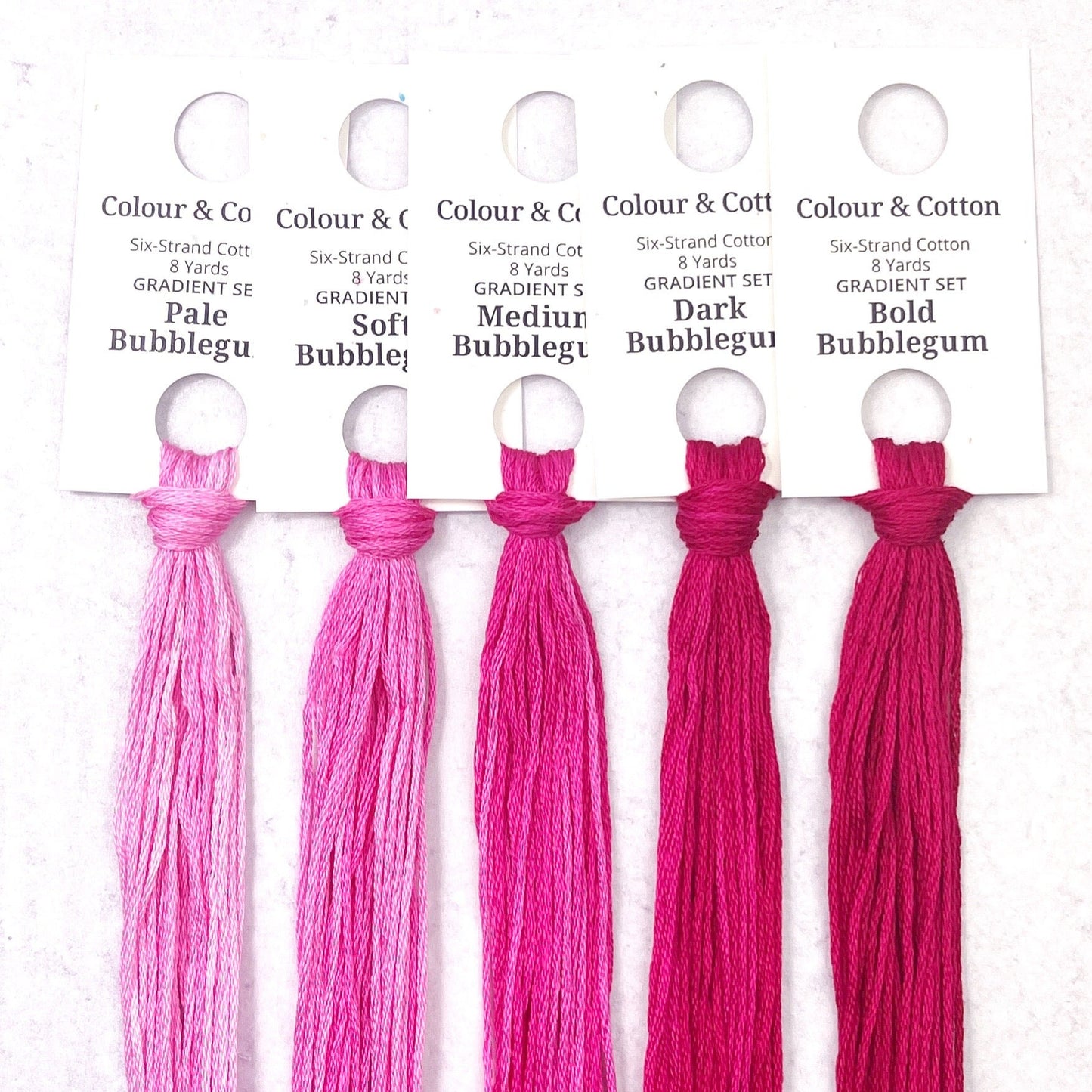 Gradient Thread Set Bubblegum